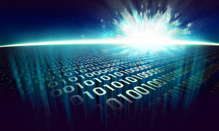 Digital storage illustration